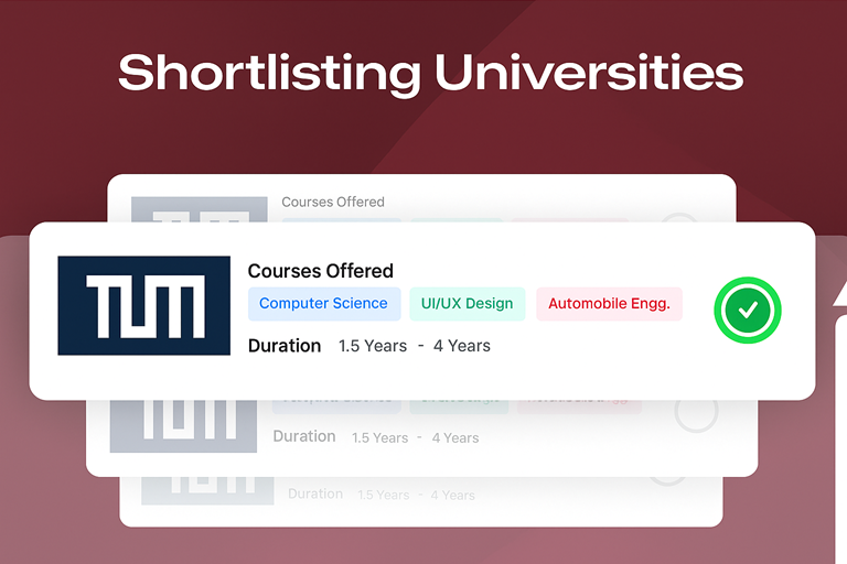 Shortlisting Universities Study Abroad